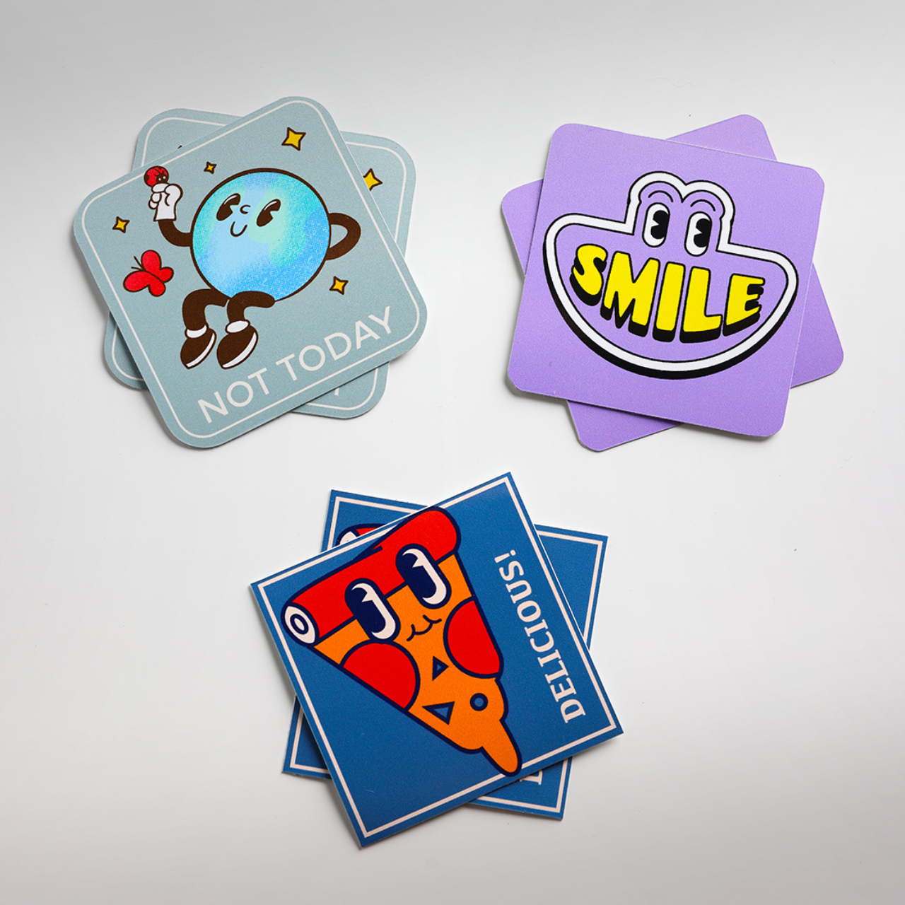 Sticker kockasti 12x12 cm (paket od 100 komada)